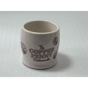 Copper Penny Restaurant Heavy Coffee Mug - Shenango China By Interface Vintage